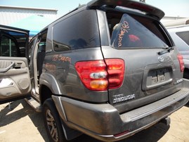 2003 TOYOTA SEQUOIA LIMITED GRAY 4.7L AT Z18271